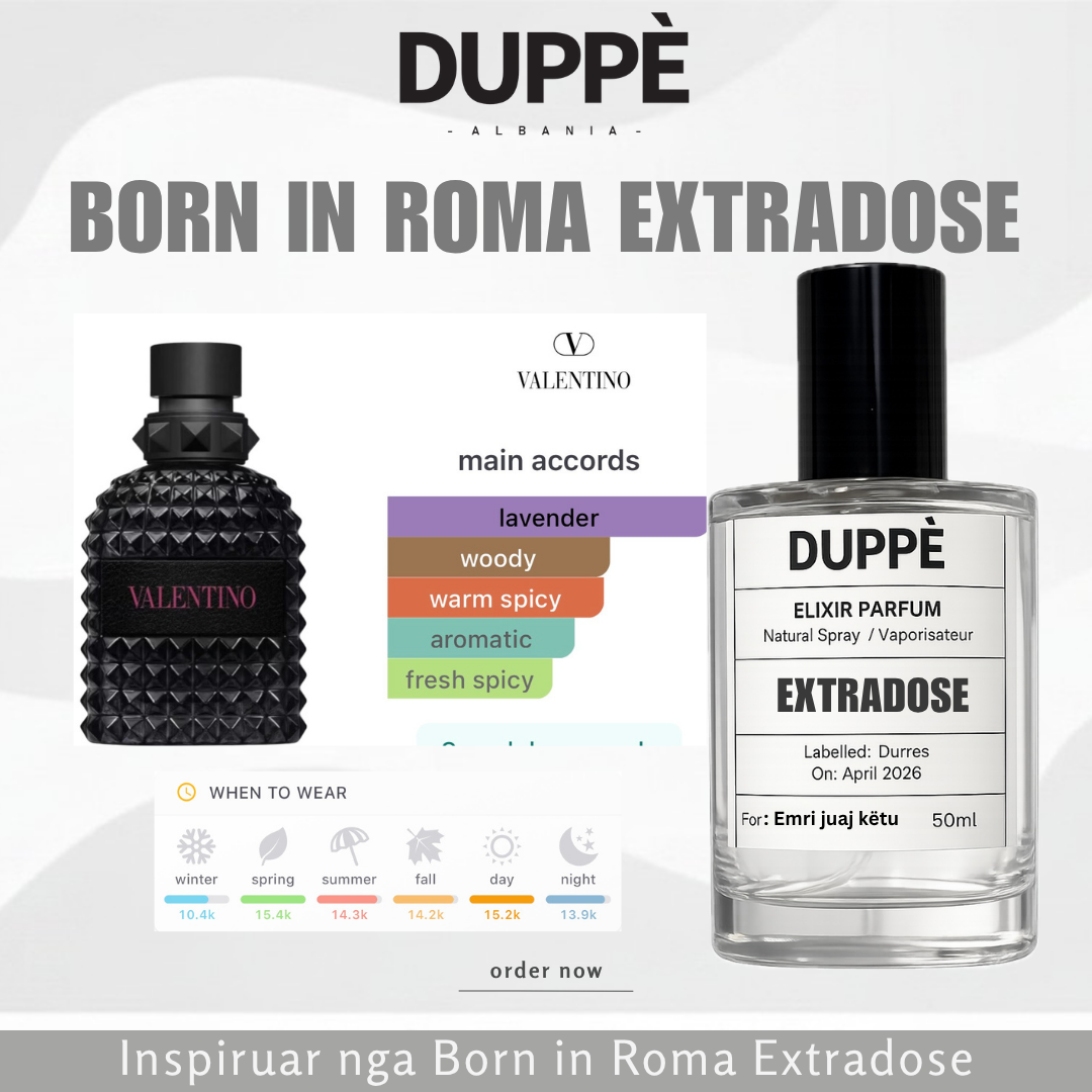 Inspiruar nga Valentino Born in Roma Extradose