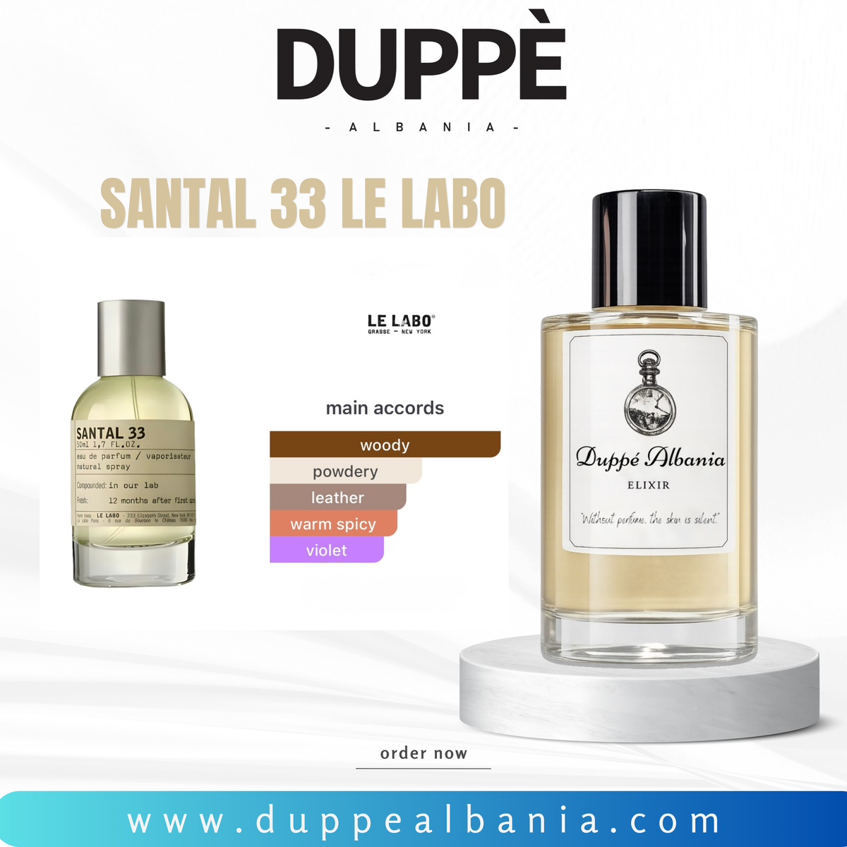 Inspiruar nga Le Labo Santal 33