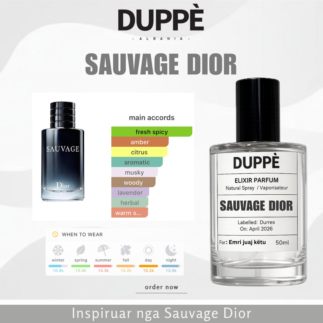 Inspiruar nga Dior Sauvage