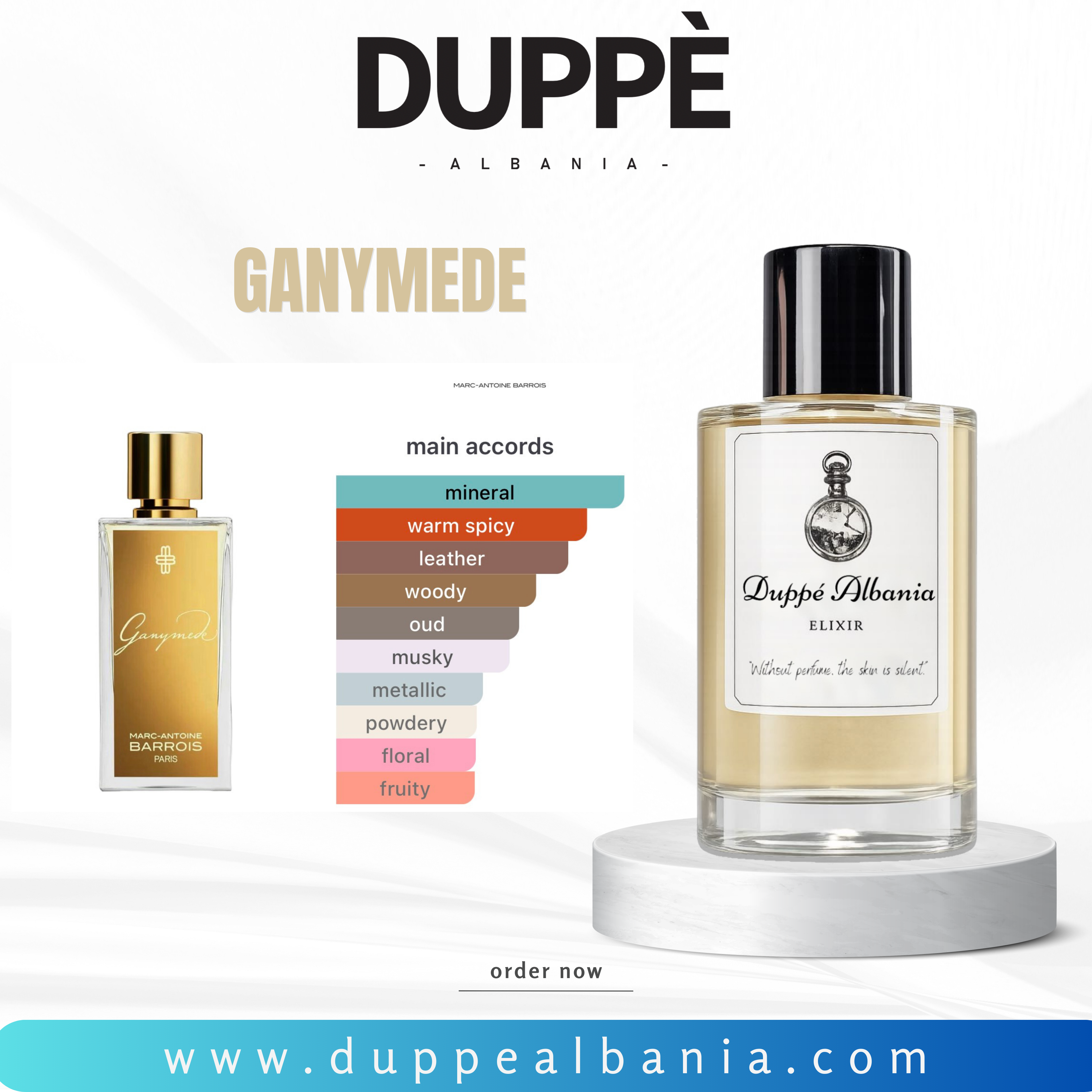 …smells like Ganymede Marc Antoine Barrois