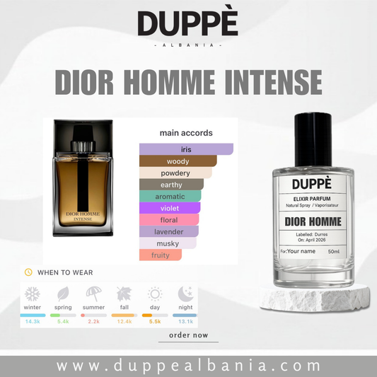 Parfum Dior Homme Intense për meshkuj nga Duppe Albania