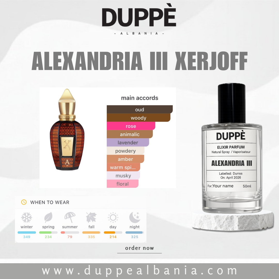 Parfum Xerjoff Alexandria III nga Duppe Albania