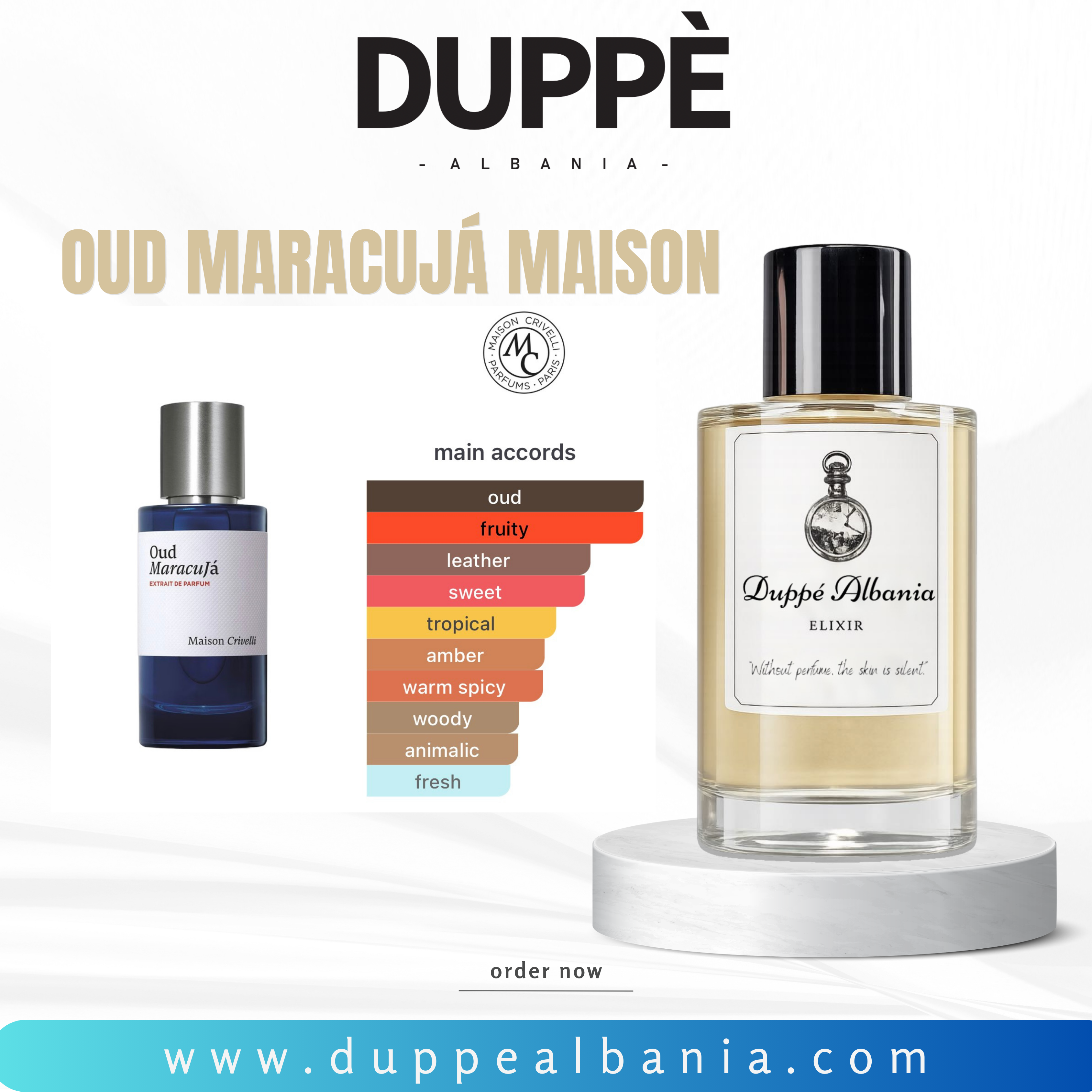 …smells like Oud Maracuja by Maison Crivelli