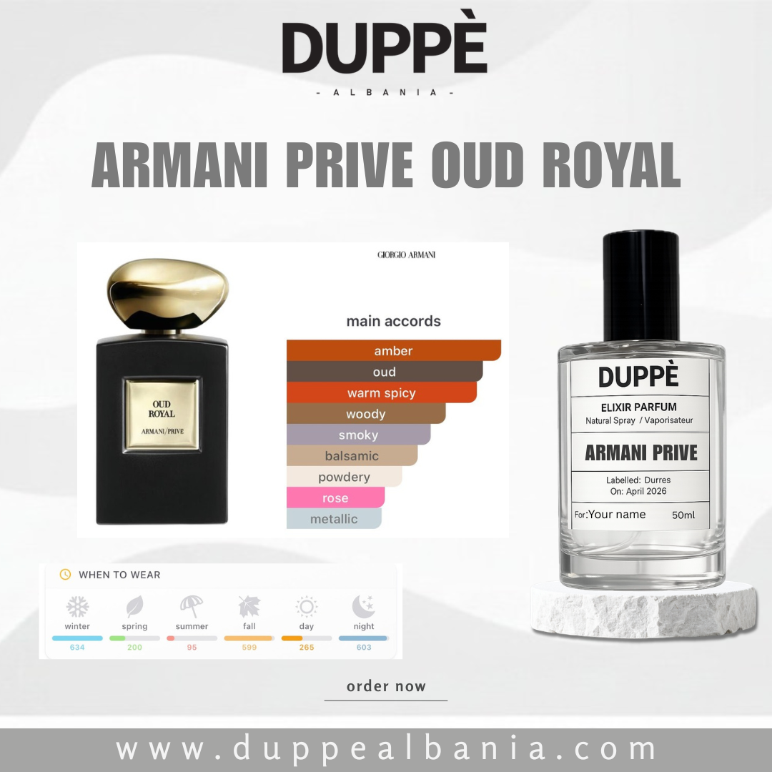 …smells like Armani Prive Oud Royal