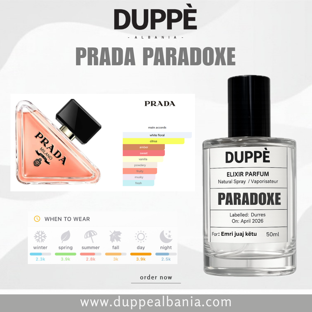 Parfum Prada Paradoxe për femra nga Duppe Albania