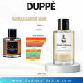 …smells like Ambassador Men Gisada