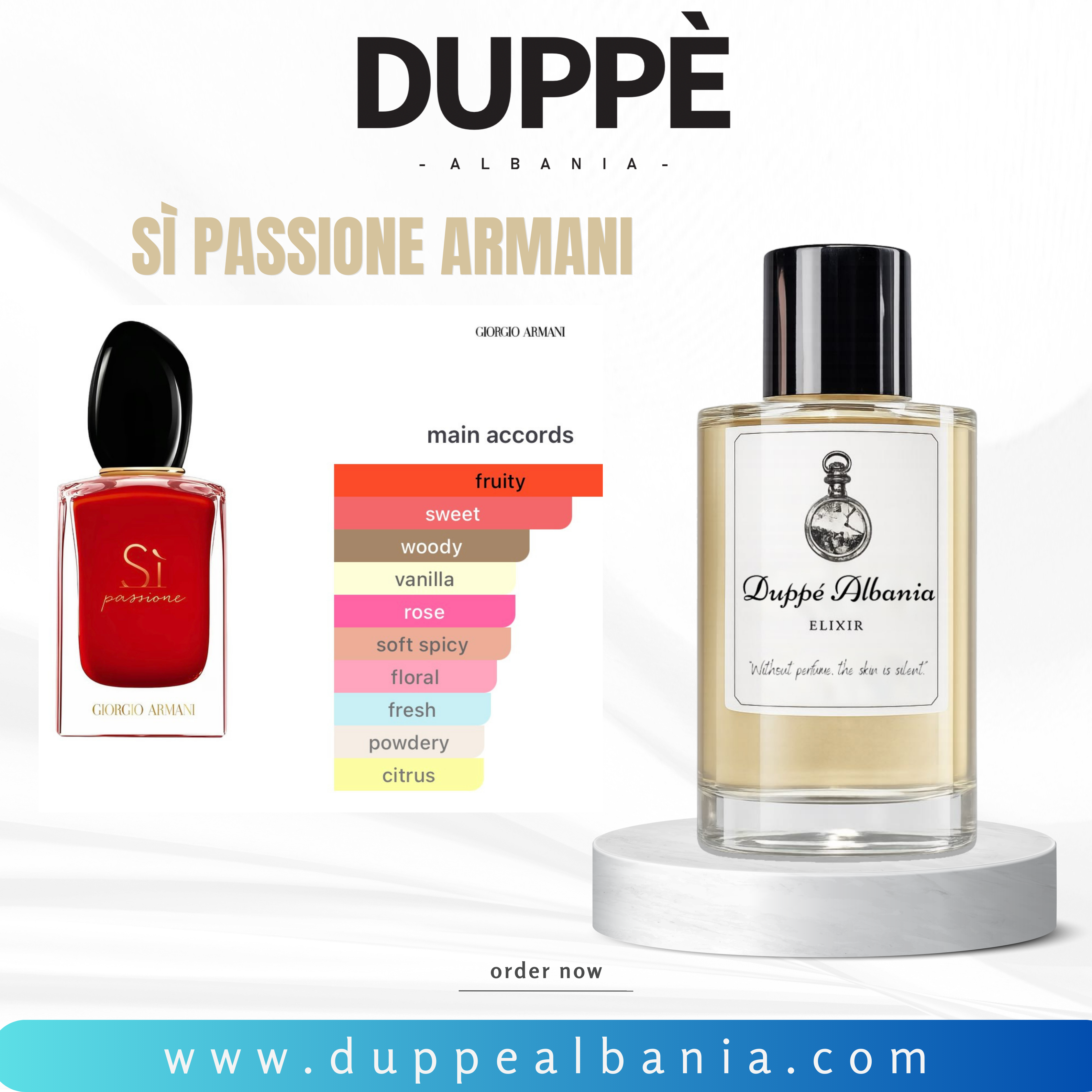 …smells like  Si Passione Armani