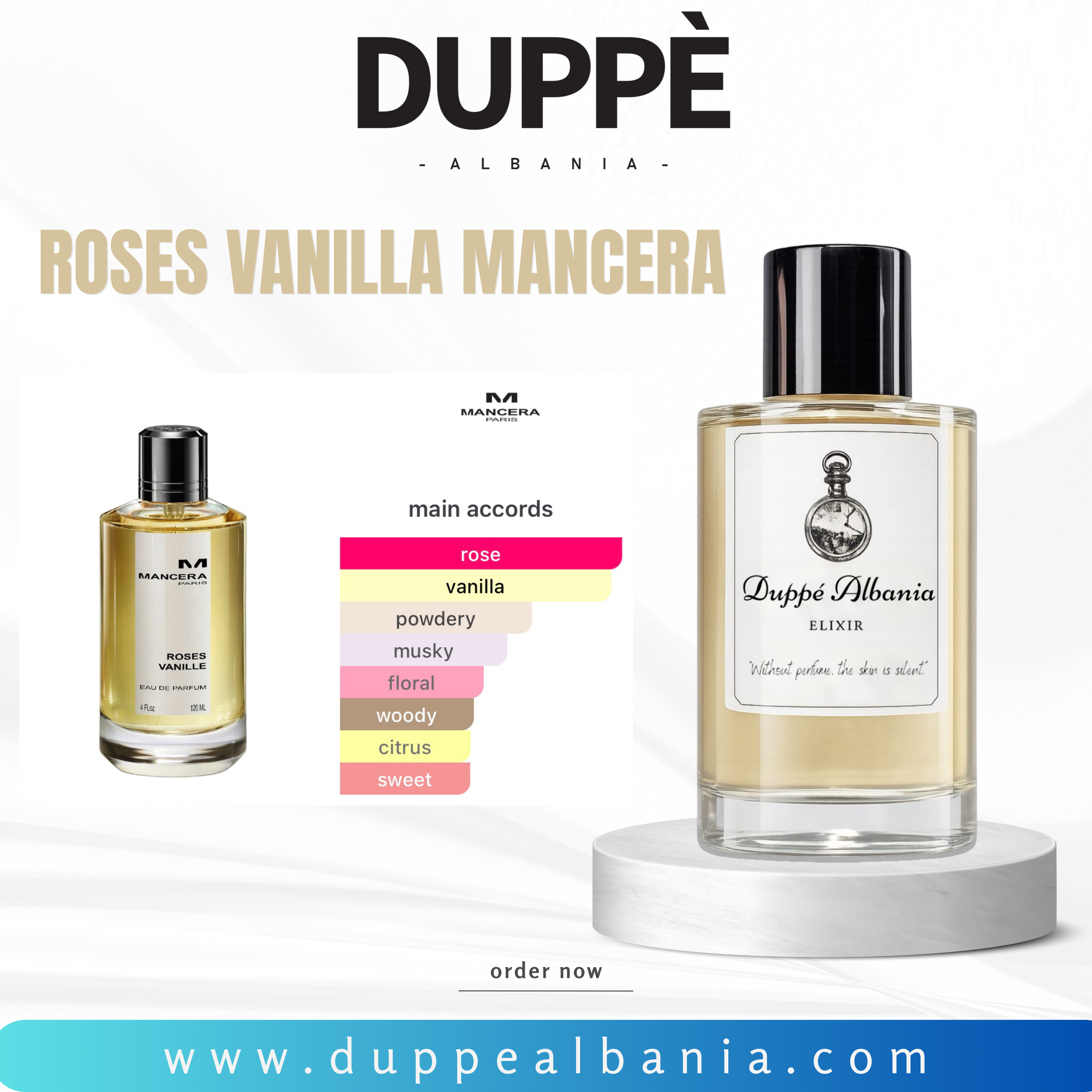 …smells like Roses Vanilla Mancera