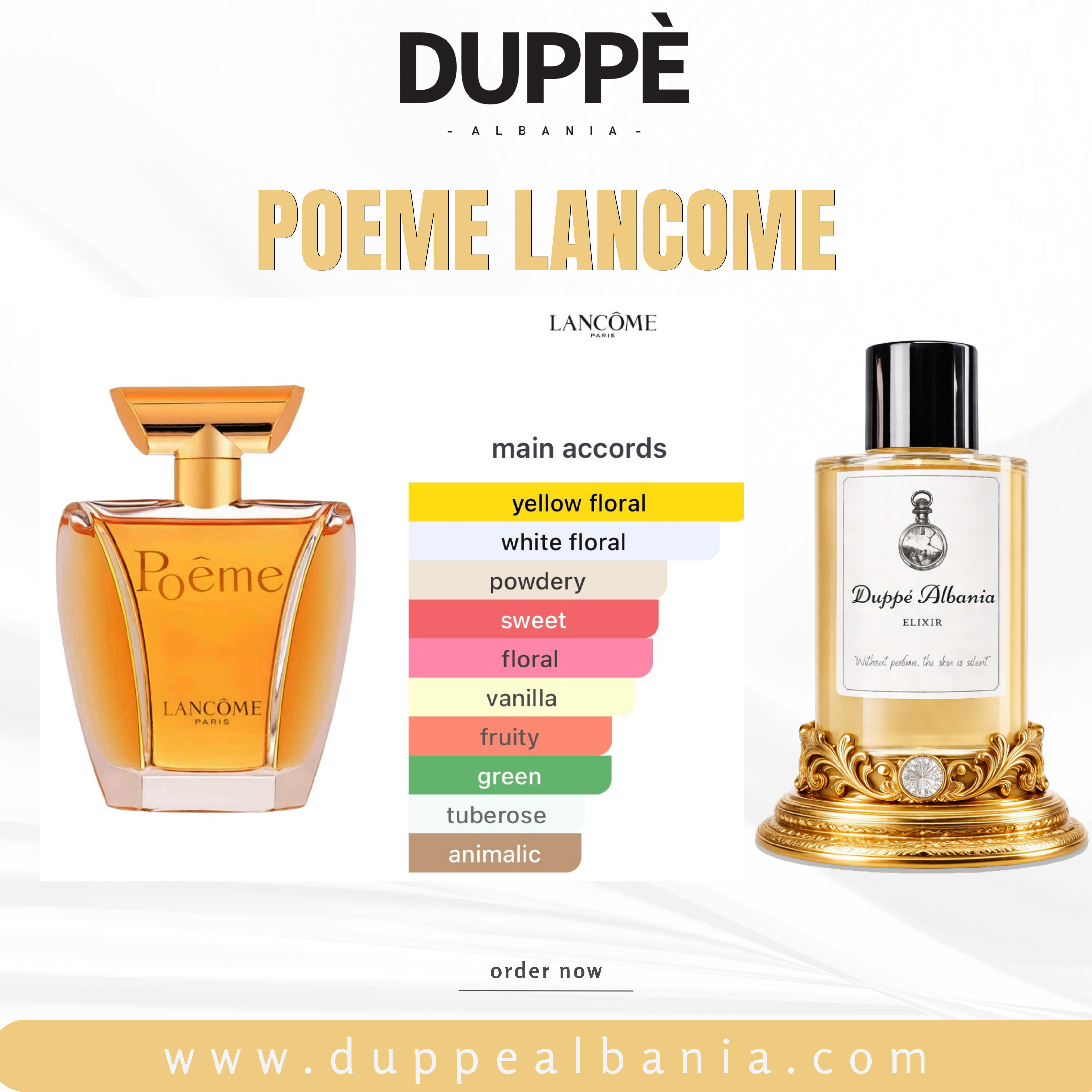 …smells like Poeme Lancome