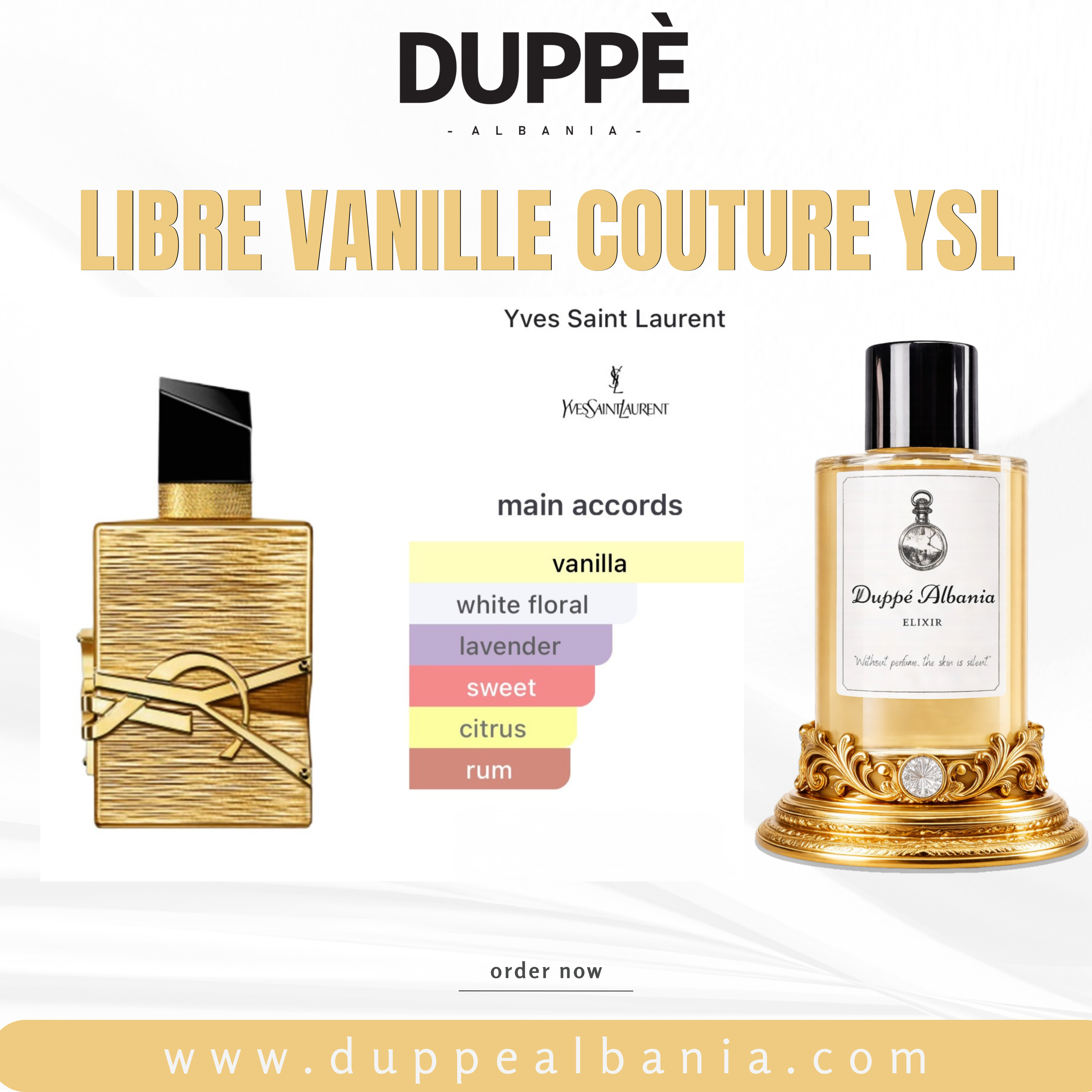 …smells like Libre Vanille Couture YSL