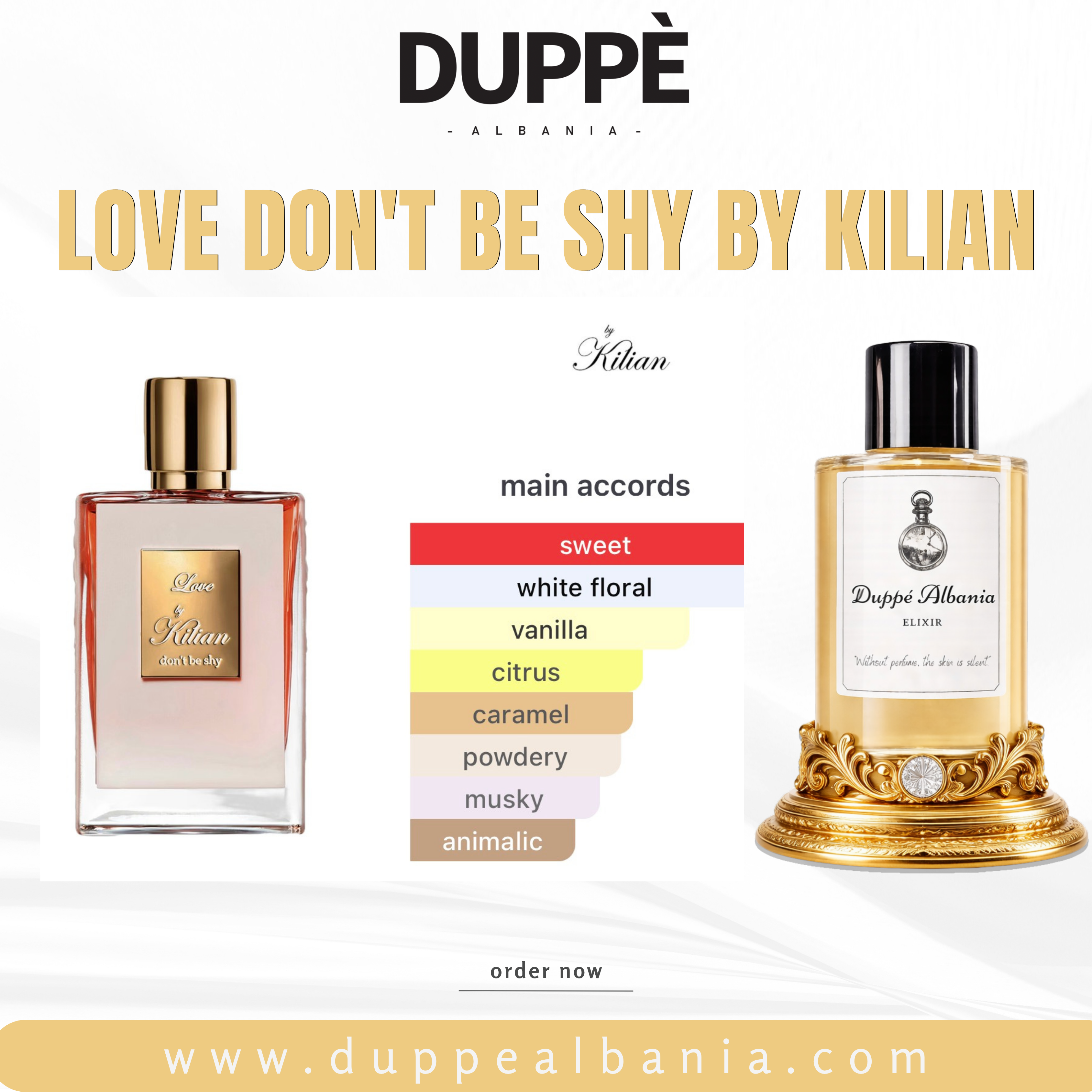 …smells like Love Don't Be Shy By Kilian