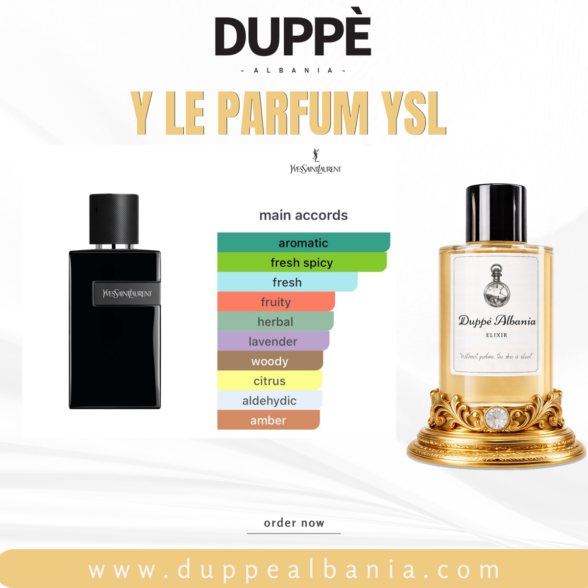 Parfum Yves Saint Laurent Y Le Parfum për meshkuj nga Duppe Albania