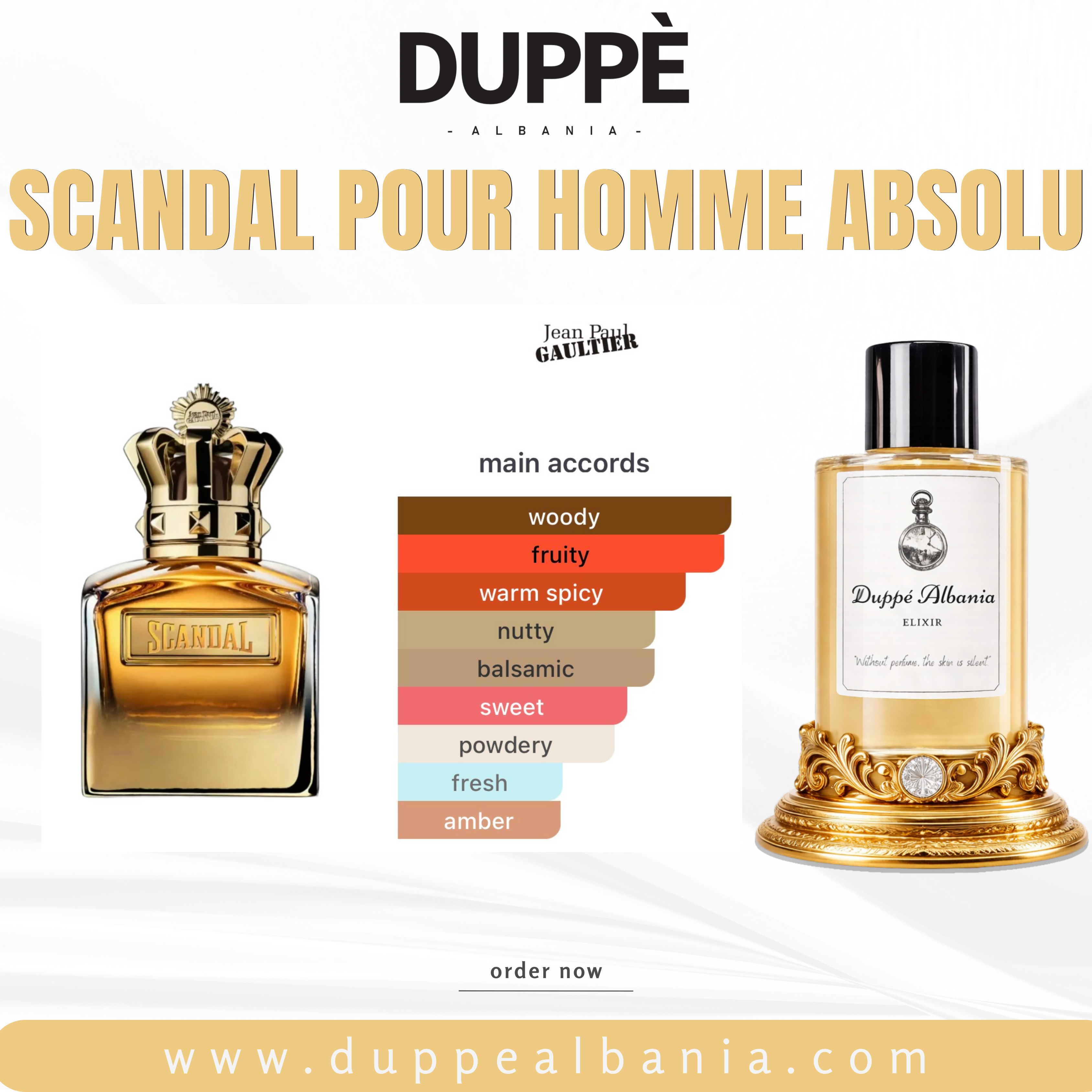 …smells like Scandal Pour Homme Absolu