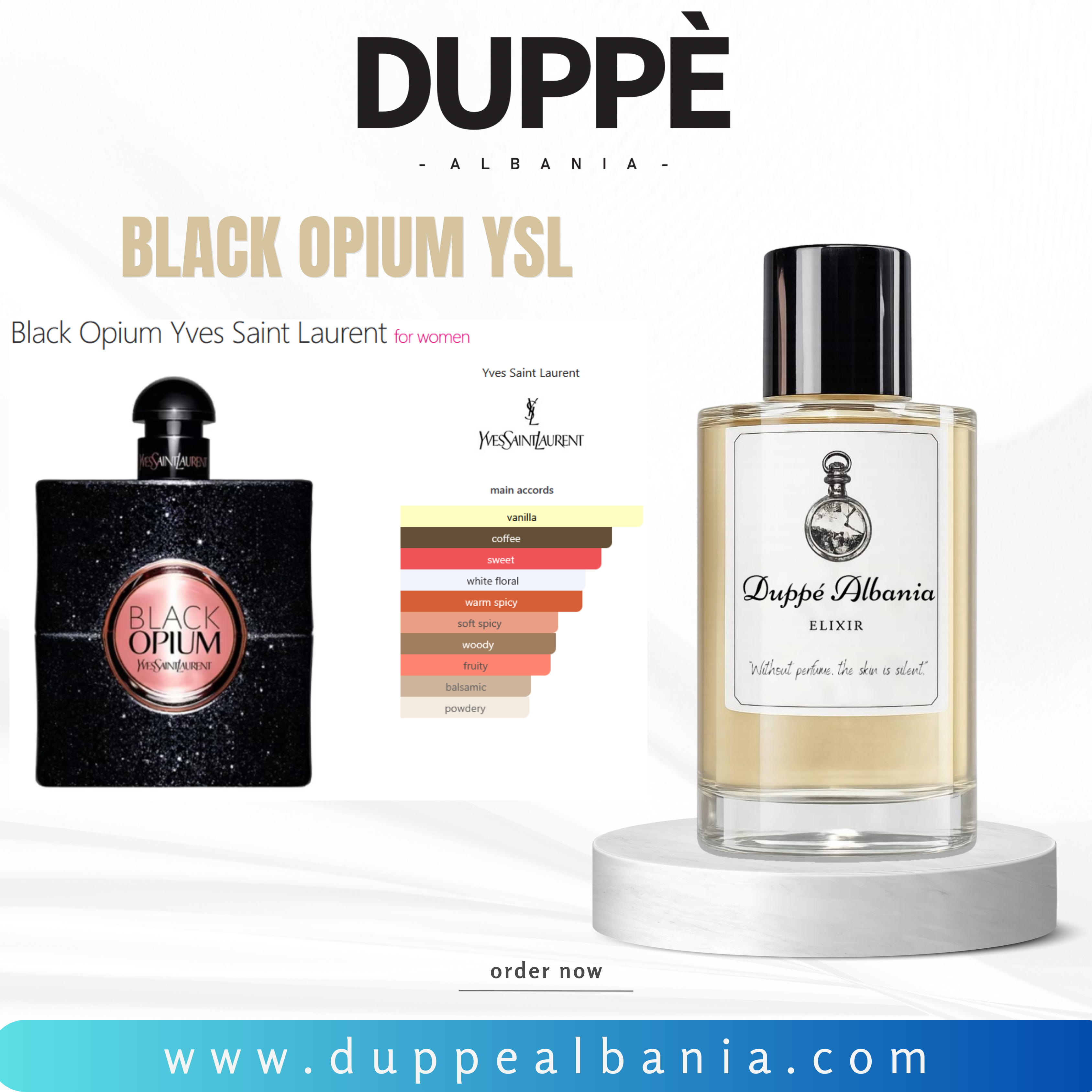 …smells like  YSL Black Opium