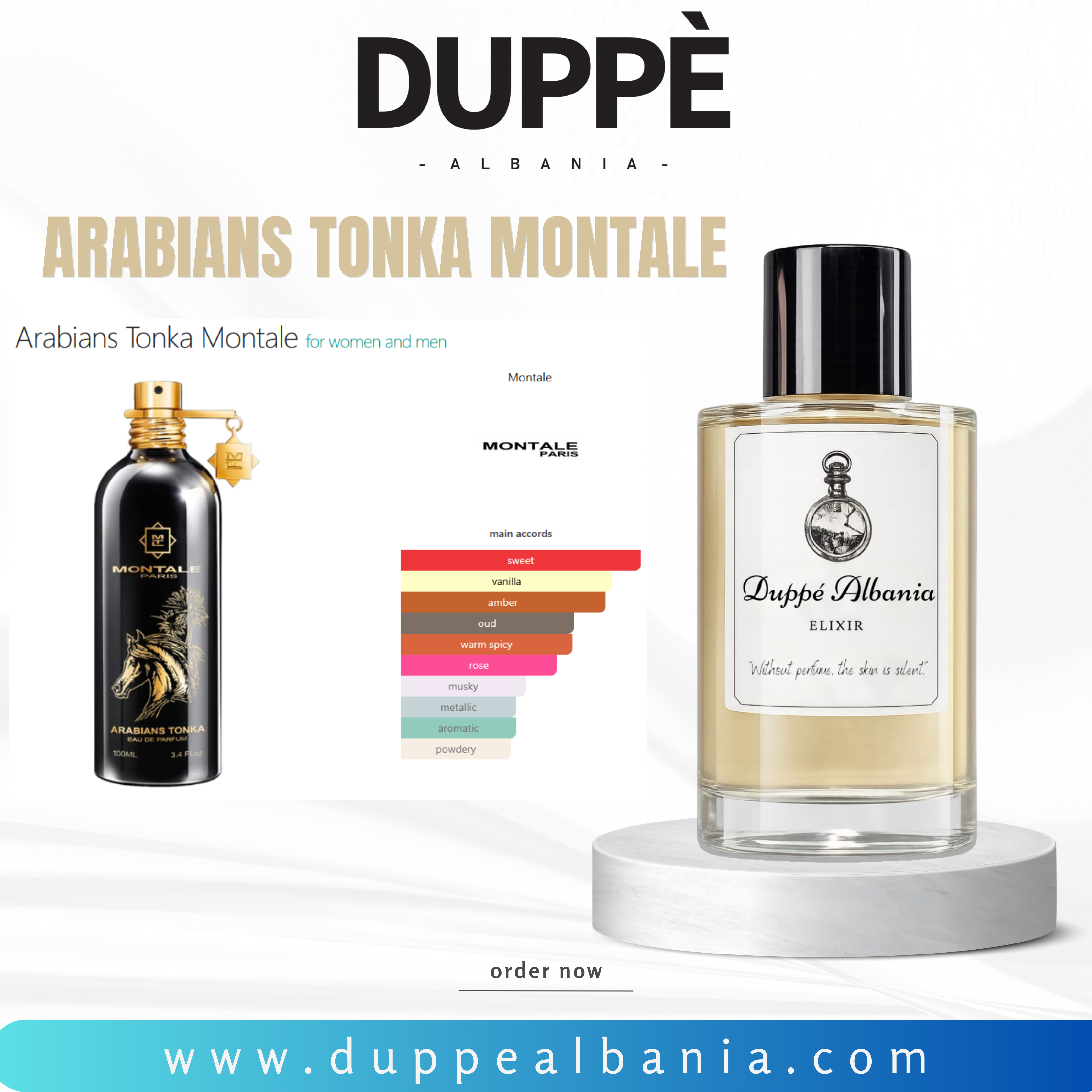 …smells like Arabians Tonka Montale