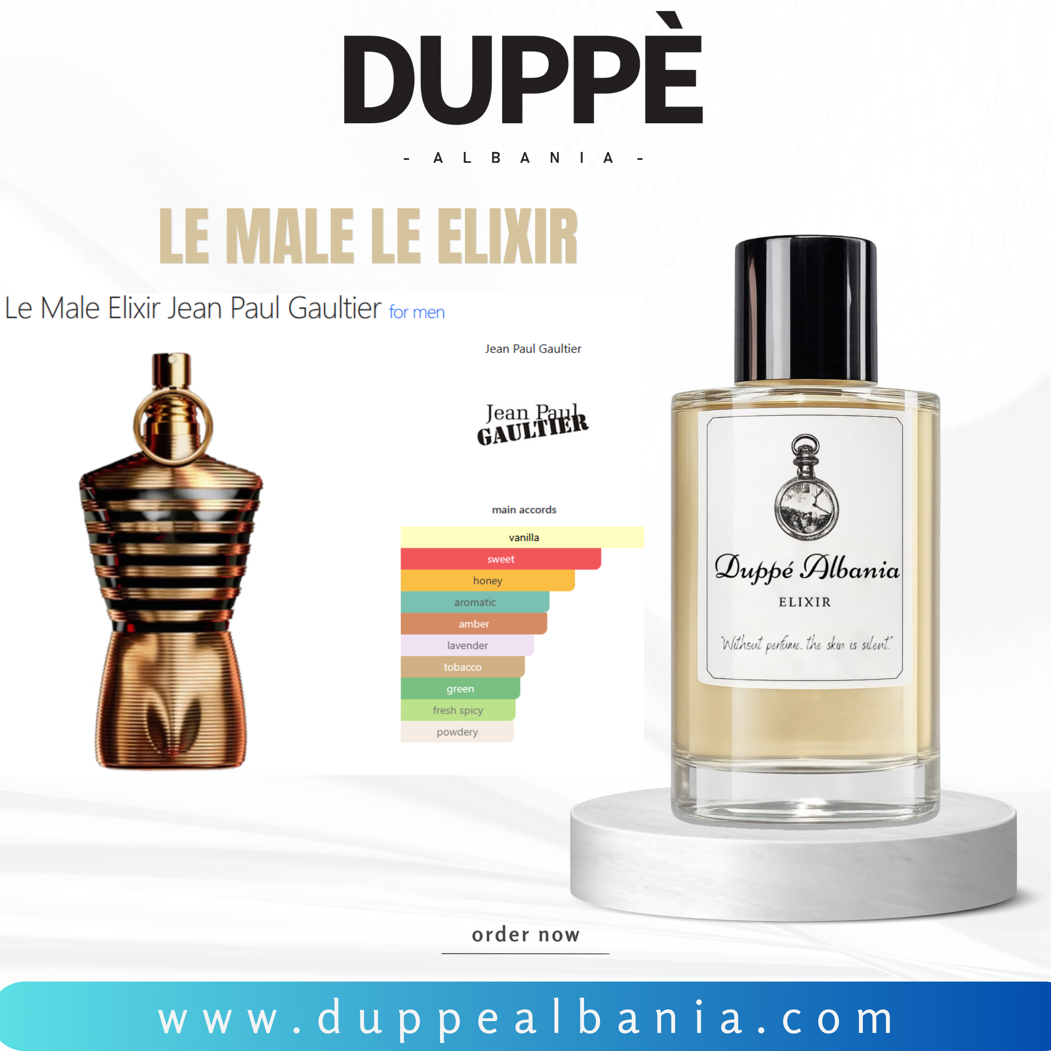 …smells like JPG Le Male Elixir