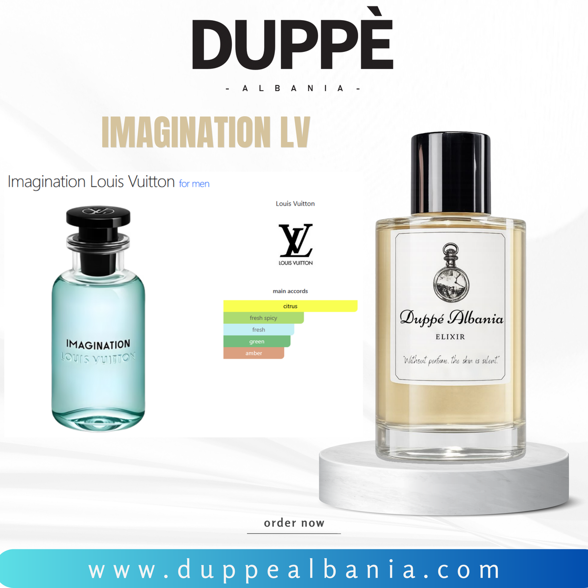 Parfum Louis Vuitton Imagination për meshkuj nga Duppe Albania