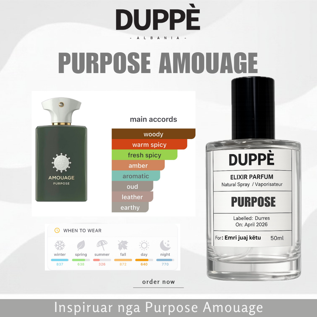 Inspiruar nga Amouage Purpose