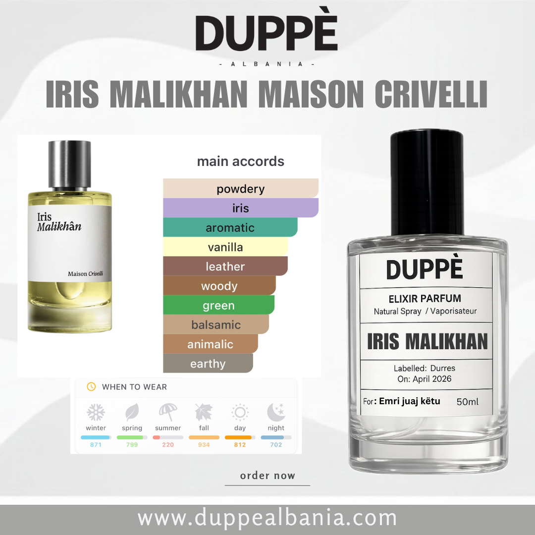 Parfum Maison Crivelli Iris Malikhân nga Duppe Albania