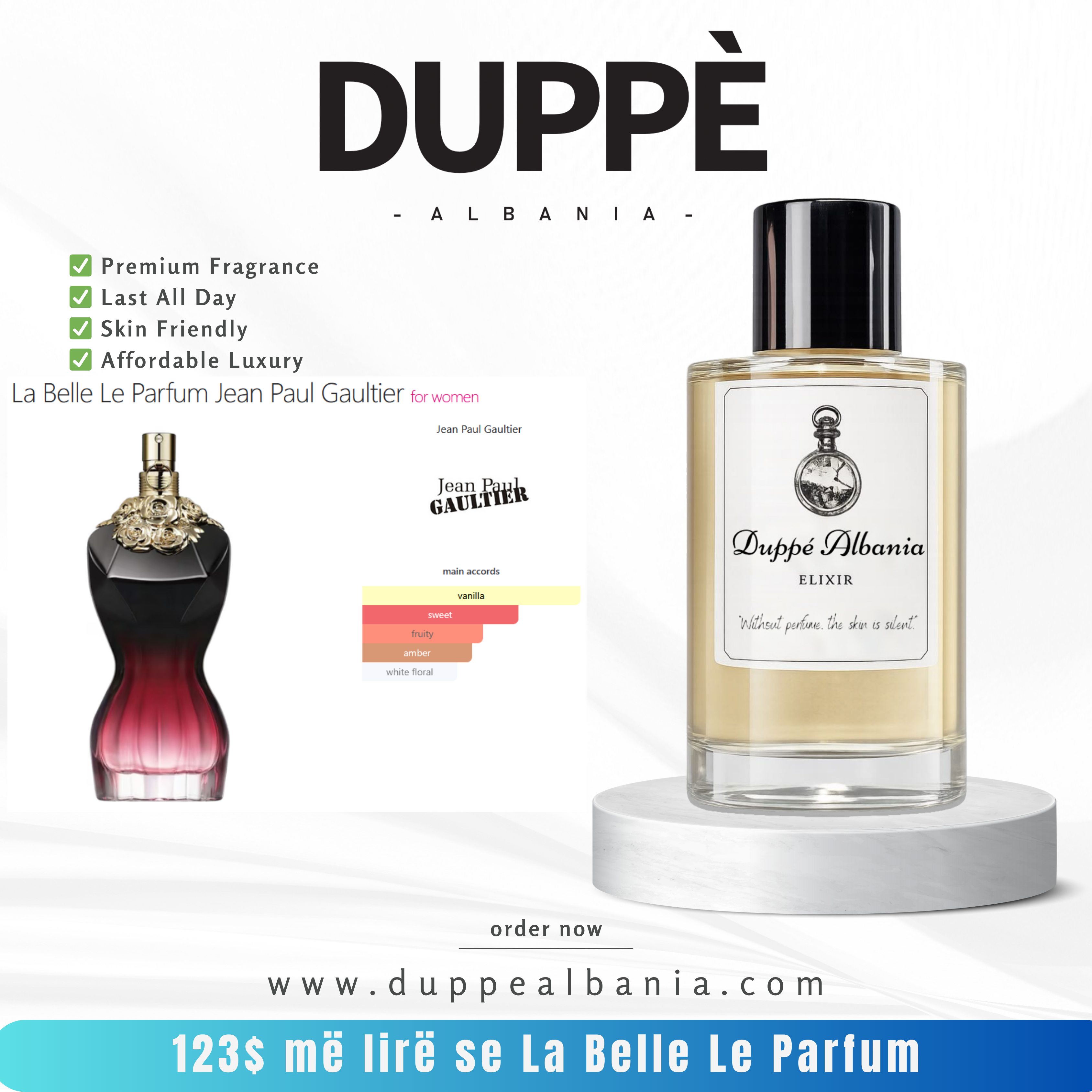 …smells like La Belle Le Parfum